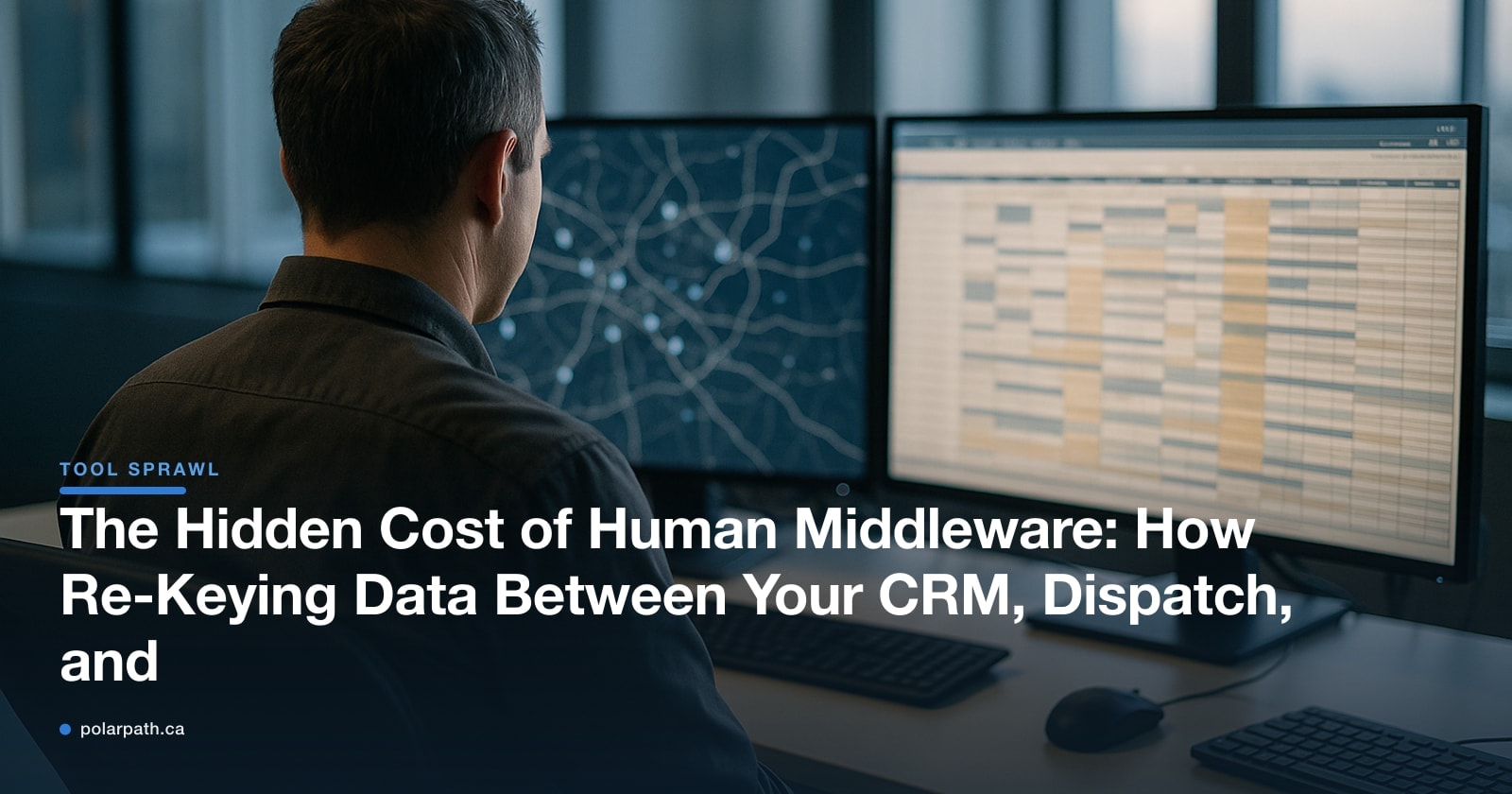 The Hidden Cost of Human Middleware: How Re-Keyed Data Drains Billable Hours in Field-Service Operations